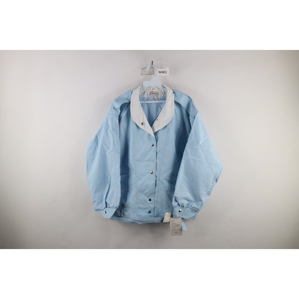 Deadstock Vintage 90s Streetwear Womens Large Military Safari Bush Bomber Jacket